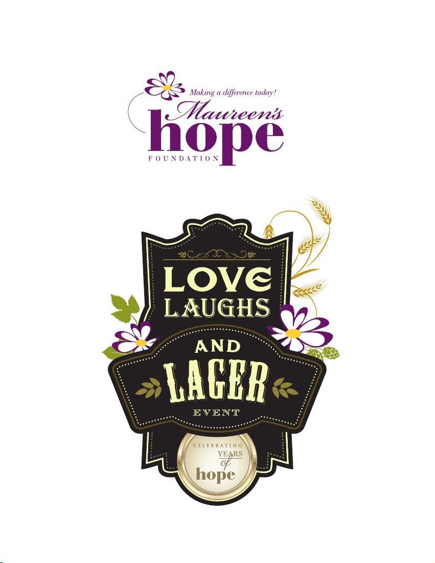 Maureen’s Hope Foundation- MH_LoveLaughsLager
